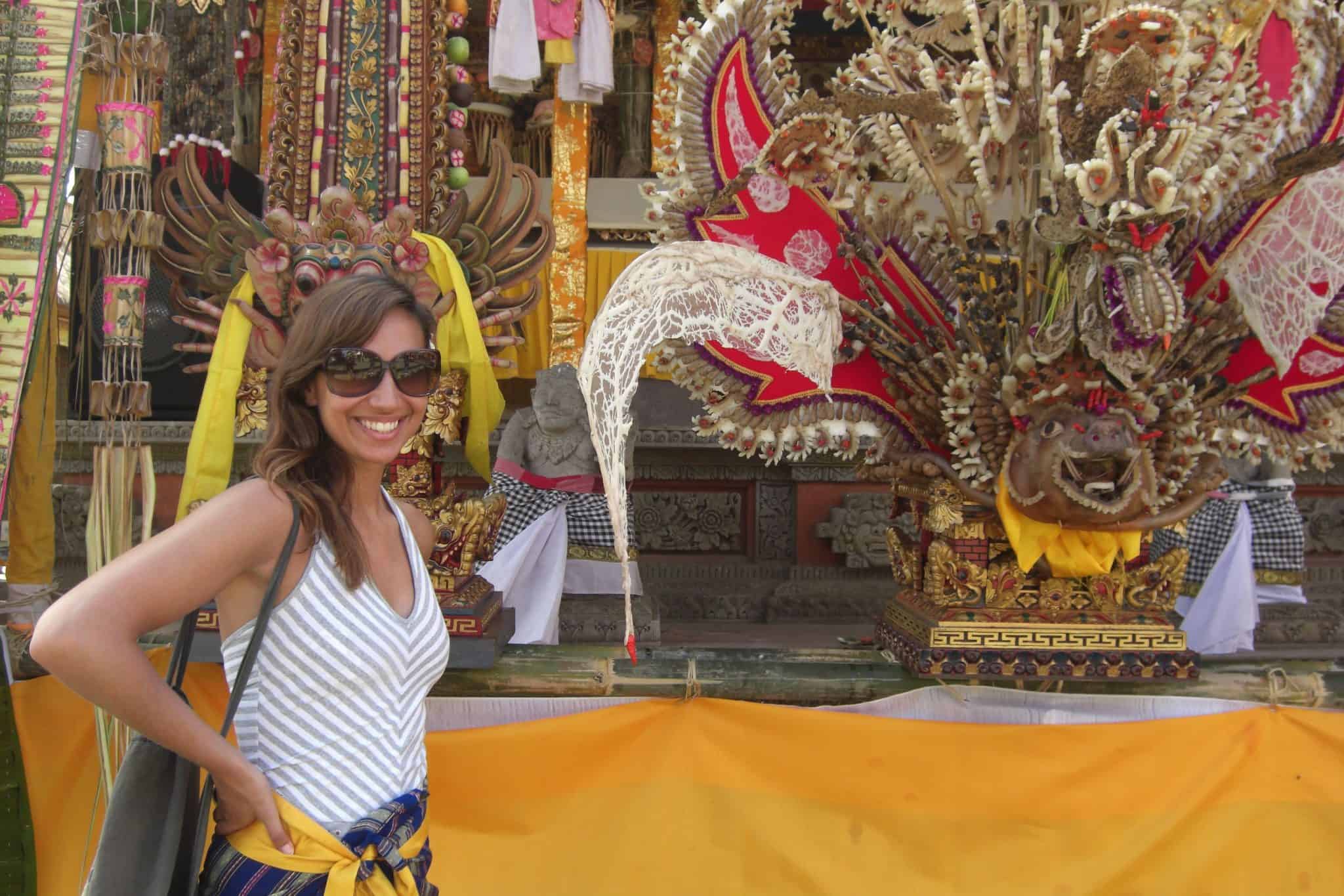 Templo Saraswati, em Ubud, Bali