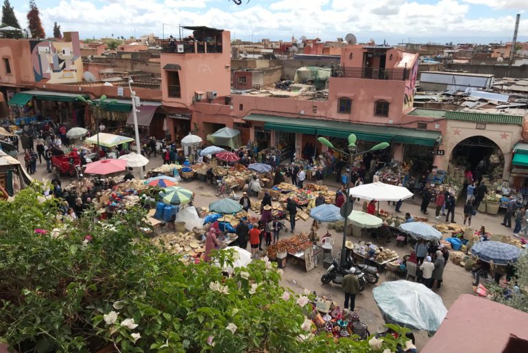 Do topo do Riad Amina – uma viagem a Marraquexe 5