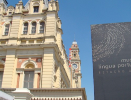 No Museu da Língua Portuguesa 76