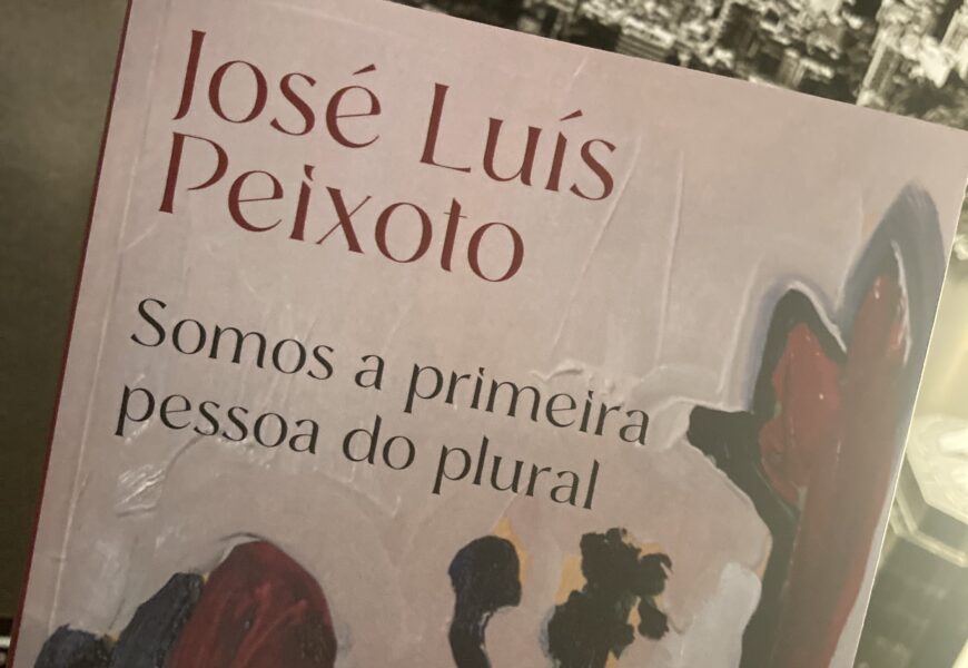 Somos a primeira pessoa do plural, José Luís Peixoto